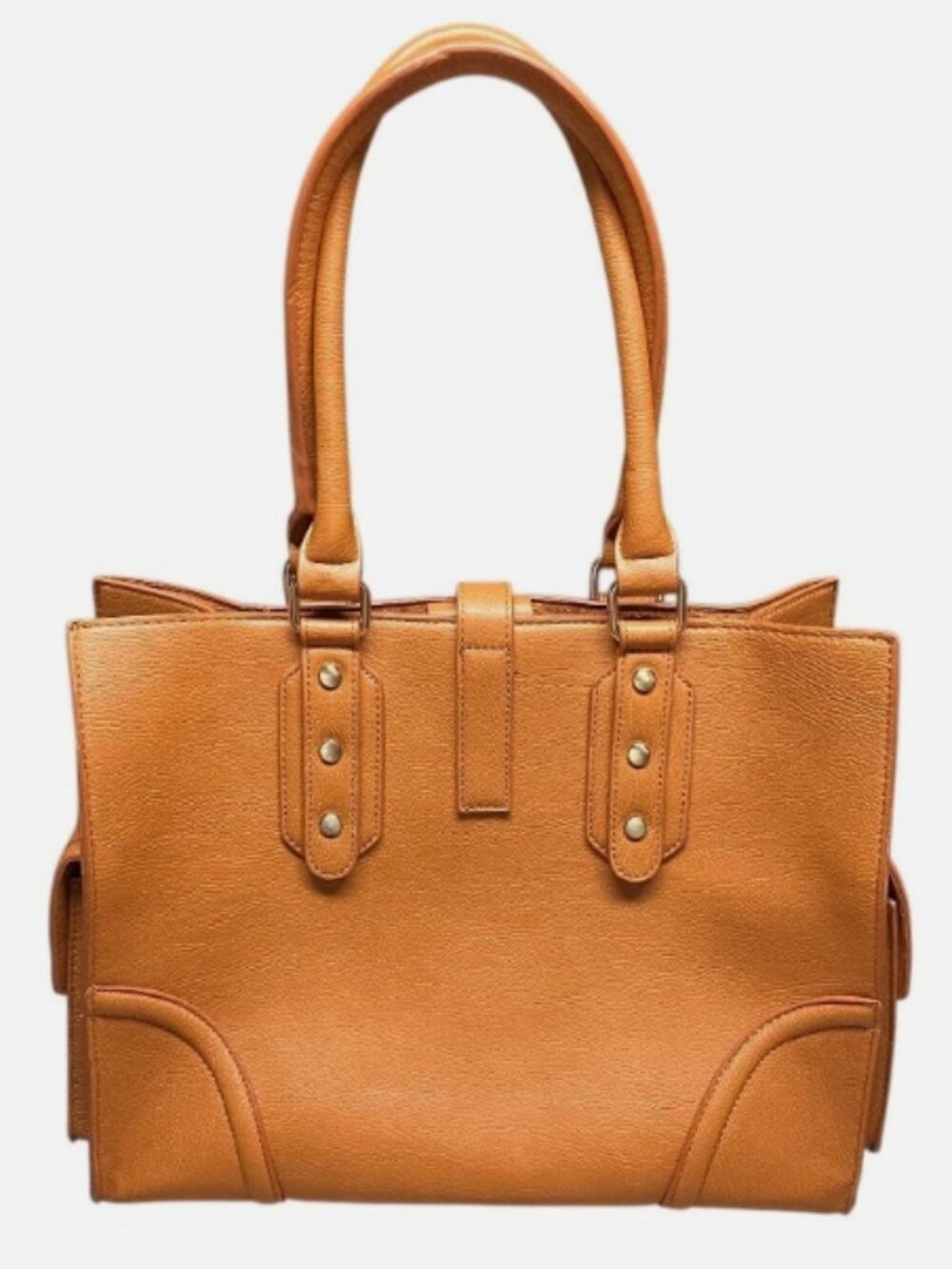 BIG BUDDHA PORTER SATCHEL SHOULDER BAG TAN NEW NO TAG